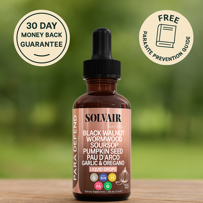 Solvair® Natural Wormwood Black Walnut Parasite Detox